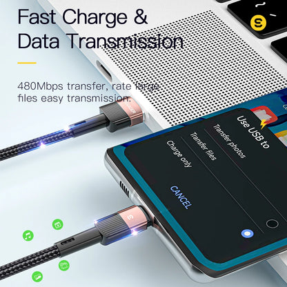 Cable USB Tipo C Essager 7A 100W