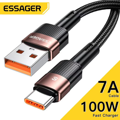 Cable USB Tipo C Essager 7A 100W